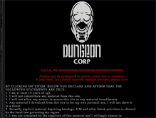 Tablet Screenshot of dungeoncorp.com